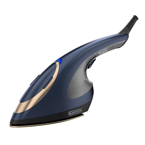 BLACK+DECKER Press & Steam 2-in-1 Iron & Garment Steamer