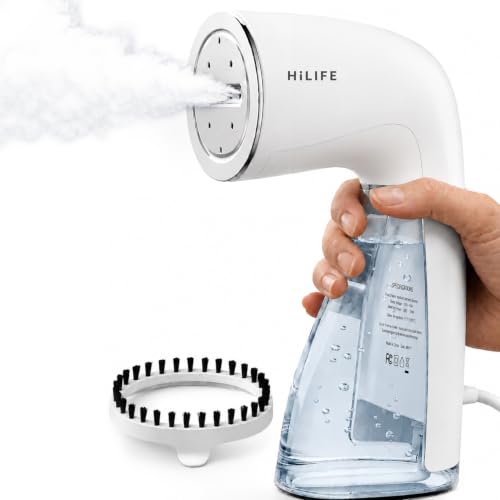 HiLIFE Steamer for Clothes, 1100W Handheld Portable Steamer, 120V Only