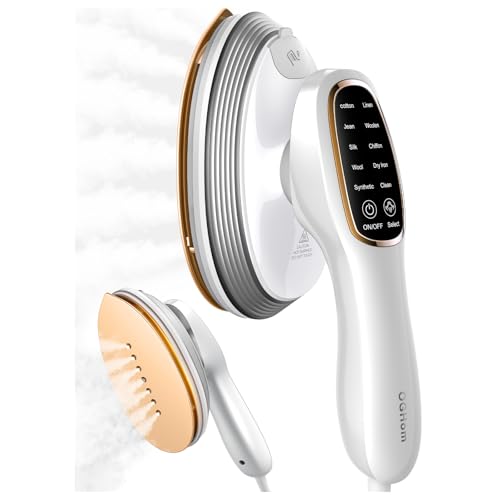 OGHom 2-in-1 Iron & Steamer for Clothes, Handheld Garment Wrinkle Remover