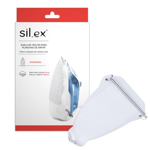 ANAKEL HOME Iron Cover Guard, Universal Teflon Iron Shoe & Sole Plate Protector | Non-Stick, Prevents Scorching & Burns, Fits All Steam Irons Including Rowenta | 9.4 x 5.1 in